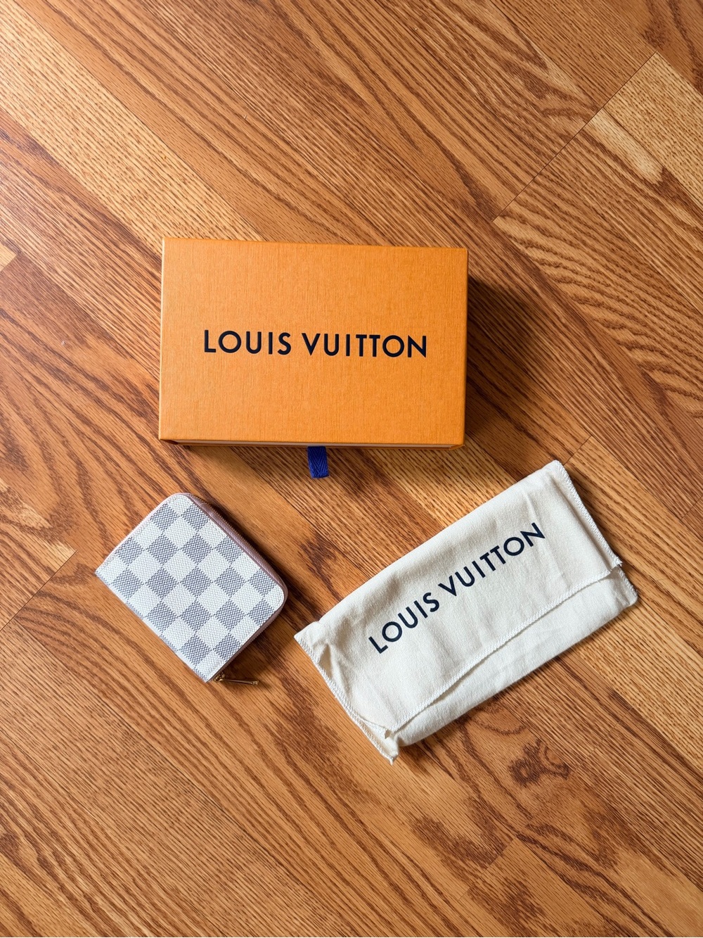 Louis Vuitton Zippy Coin Purse Padlock N60229 NIB